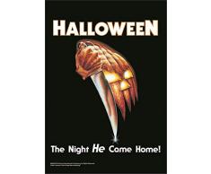 HALLOWEEN - THE NIGHT HE CAME HOME POSTERFLAGGE