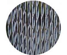 La Tenda Türvorhang, schwarz, 90x210cm