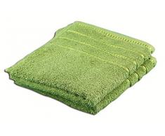 Gözze Handtuch 2er-Set, 100% Baumwolle, 50 x 100 cm, Berlin, Dunkelgrün, 101-5025-A4