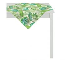 APELT Tischdecke, Baumwolle, Grün, 88 x 88 x 0.5 cm