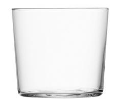 LSA International Gio Trinkglas, groß, transparent, farblos, 310 ml