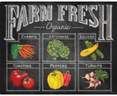 Magic Slice Thacker Schneidebrett, Motiv: California Dreamin, rutschfest, flexibel, 30,5 x 38,1 cm Farm Fresh-Conlin