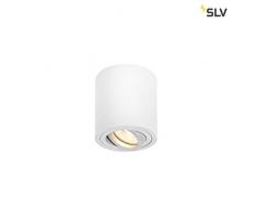 SLV LED Deckenlampe TRILEDO CL für eine effektvolle Innen-Beleuchtung | dreh- und schwenkbare LED Deckenleuchte, Decken-Strahler, Spot Innenleuchte, schlichtes edles Design | GU10, max. 50W, EEK E-A++