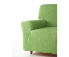 Zebra Textil Elastische Sofa-Husse Beta Größe 2 Sitzer (Von 140 bis 170 cm), Farbe Pistazie (Mehrere Farben verfügbar)