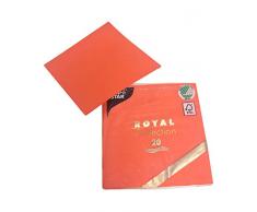 leinenähnliche Papier Einweg Servietten, Cocktail, Größe, 20 Stück, Premium Qualität, sieht/Fühlt sich an wie Stoff, Royal Collection, 1/4 – Falz, 25,4 x 25,4 cm Großartig Für Hochzeiten/Partys/Verlobung/Brautschmuck/Baby