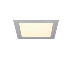 SLV SENSER 18 Einbauleuchte, Aluminium, 10 W, silbergrau