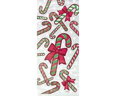 Unique Party Supplies Zellophan Zuckerstange Weihnachten Partytüten, 20 Stück