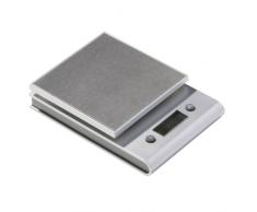Premier Housewares Elektronische Küchenwaage 3 kg Silber, Kunststoff, 17x12x4