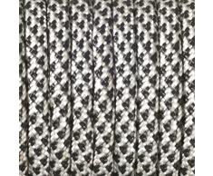 efco Farbe Mix 550 Paracord Seil, Polyester Blend, Kristall, 4 mm x 4 m