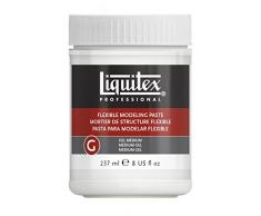 Liquitex 8908 Professional flexible Struktur- und Modellierpaste fÃ¼r Acrylfarben, wasserfest, ArchivqualitÃ¤t, nicht vergilbend - 237ml Topf, WeiÃ, matt