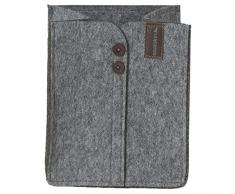 Sealskin Aufbewahrungskorb Felt, Korb aus Filz, grau, 20 x 22 x 25 cm