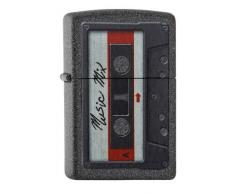 Zippo Tape Feuerzeug, Messing, Iron Stone, One Size