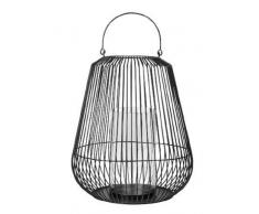 Blomus Laterne, schwarz, H 71 cm, Ø 53,5 cm