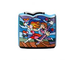 Goebel 66450479 Romero Britto Vase - Love Blossoms