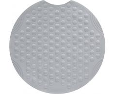 Grund SICURE Wanneneinlage, 100% Synthetischer Kautschuk, PVC-Frei, grau, 55 x 55 cm