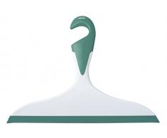 Wenko Badezimmerwischer 2K Loano, Kunststoff, GrÃ¼n, 17 x 23 x 0.1 cm