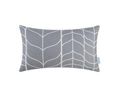 CaliTime Kissenbezüge, Kissenhülle 1 Stück Kissen Werfen Kissen Abdeckungen Fälle Schutz Muscheln zum Couch Sofa Schlafzimmer Zuhause Weihnachten Dekor (30cm x 50cm)