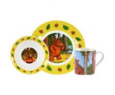 Grüffelo Frühstücksset, Porzellan, 3tlg, in Geschenkbox, 0126564, Bunt, 3 Teilig