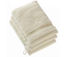 Schöner Wohnen Frottierset, Baumwolle, Offwhite, 16 x 21 cm, 3-Einheiten