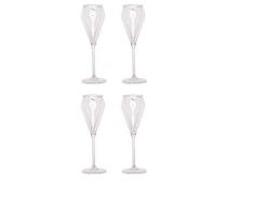 Cosy Trendy Champagnerglas 4 Stück Doppelwandig Champagne Glas Thermo Gläser Gläser