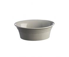 Mason Cash Classic Küche Steingut Oval Pie Auflaufform, Keramik, Grau, 18 x 12 x 7 cm