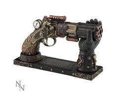 Nemesis Now Dekofigur Nocks High Power Steam Gun 19cm Bronze, Einheitsgröße