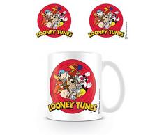empireposter Looney Tunes - Logo - Keramik Tasse - Größe Ø8,5 H9,5cm