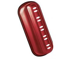 Zenker Stollenbackform 31 cm Sparkling Christmas, hochwertige Stollenform mit Antihaftbeschichtung für kinderleichtes Backen, Backform für Christstollen zum selber machen (Farbe: Rot)