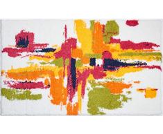 Grund Badteppich 100% Polyacryl, ultra soft, rutschfest, MEZZO, Badematte 70x120 cm, weiss