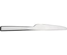 Alessi Dessertmesser, Stahl, Silber, 20 x 4.5 x 1.8 cm, 6-Einheiten