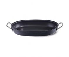 Fissler special fish / Fischpfanne, ovale Servierpfanne, antihaftversiegelt, fettfrei Braten, backofen-geeignet bis 230 Grad , alle Herdarten außer Induktion - 36 x 24 cm, 3,3 L