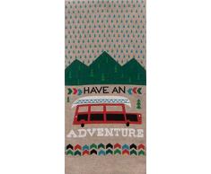 Kay Dee Designs R3014 haben EIN Abenteuer Camping Chambray Geschirrtuch