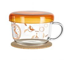 Ritzenhoff My Moment Teeglas, Glas, Mehrfarbig, 10 cm