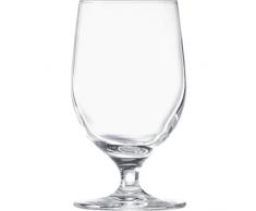 Leonardo 61453 Ciao+ Wasserglas, Trinkglas, Glas, extrem stoÃfest, 310 ml