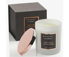 RITZENHOFF Aroma Naturals Selection Duftkerze, Gardenia & Tuberose, mit Metalldeckel