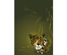 INDIGOS 4051719779493 Wandtattoo MF535 Tiger Stalking Opfer 96 x 67 cm