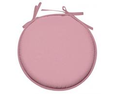 Lovely Casa Nelson Sitzkissen rund 40 cm, Polyester, Pulver, 40 x 40 cm