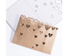 Vaessen Creative Handwerk Geschenkbox Stanzschablone, Verpackung mit Herzen, Eigene Box, Schmuckbox, Adventskalender, Platzhalter oder andere Bastelprojekte herstellen