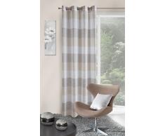 Eurofirany Vorhang, Stoff, Natur, 140 x 250 x 0,3 cm