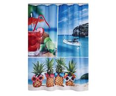 RIDDER 4210300S-350 Duschvorhang Textil ca. 180x200 cm Holiday