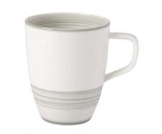 Villeroy & Boch Artesano Nature Vert Kaffeebecher, 380 ml, Premium Porzellan, Grün