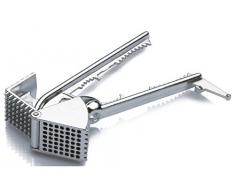 ZASEVES 12Â Verwendungen Knoblauchpresse, Silber, 80Â StÃ¼ck