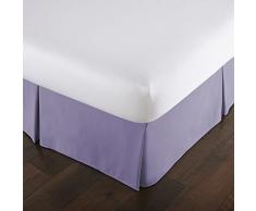 Feines Hemd southshore Linens – Vilano Springs – 38,1 cm Drop Bundfaltenhose Bett Rock, Mikrofaser, lavendel, Twin