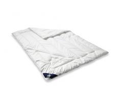 Badenia Bettcomfort Steppbett Irisette de luxe leicht Sommerdecke, 155 x 200 cm, weiß