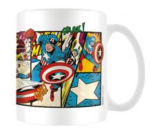 DC Universe Marvel Comics Kaffeetassen, Keramik, Mehrfarbig, 8x11.5x9.5 cm
