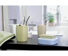 Spirella WC Bürste Retro Steingut 11,5 x 42 cm Beige
