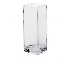 Sandra Rich 360019 Vase, Glas, transparent, 40 x 10 x 10 cm