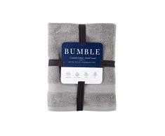 Luxuriöses Plüsch-Handtuch - Premium Handtuch, sehr weich, saugfähig, 800 g/m² schwere, gekämmte Baumwolle 1 PK Bumble Hand Towel Hellgrau
