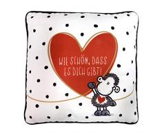 Sheepworld 46224 Plüschkissen mit Motivdruck:Wie schön, das