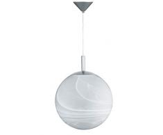 Honsel Leuchte Pendelleuchte, aluminiumfarbig,